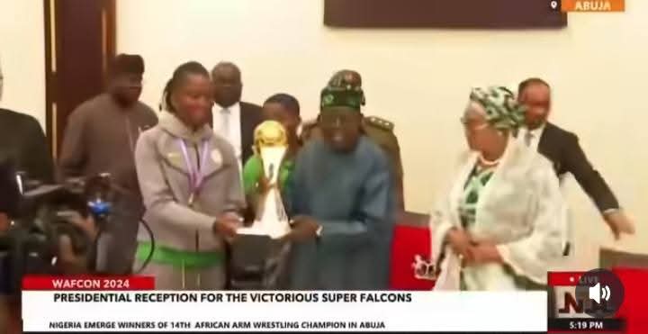 Tinubu Confers National Honours on Super Falcons, Announces Cash Rewards, Housing Gifts