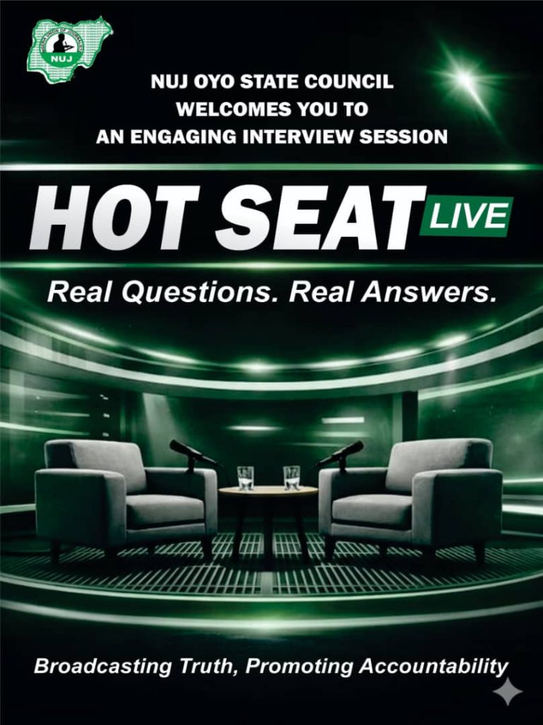 Oyo NUJ re-launches Hot Seat, Bi-Monthly Guest Forum