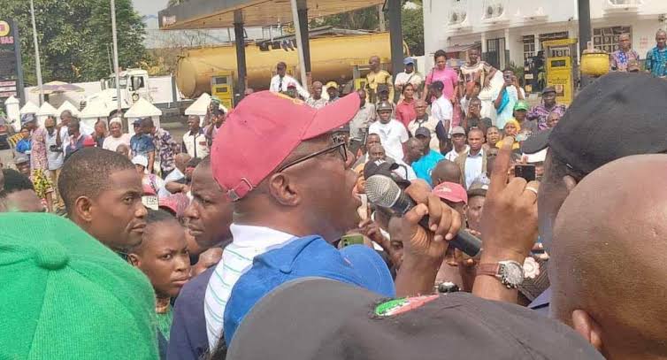 “Oyo is Not Chibok!” — Makinde Personally Addresses Protesters as VDM Leads Massive Anti-Insecurity March