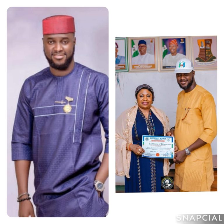 Amb Dr Kunle Awotiku Congratulates Hon Comforter Adeniyi-Olajide on Certificate of Return, Backs Second-Term Bid