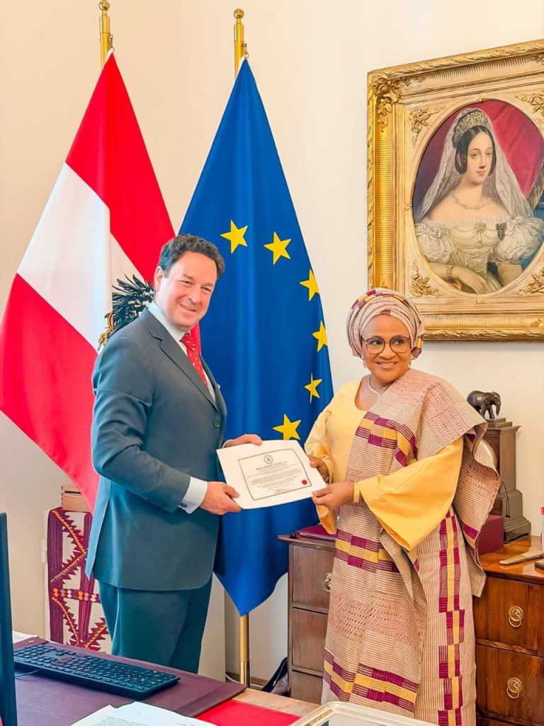 Oyo APC guber candidate, Alli congratulates Florence Ajimobi on diplomatic milestone in Austria