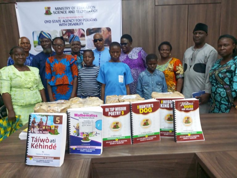 Oyo Govt Distributes Free Braille Textbooks to Visually Impaired Pupils, Reinforces Commitment to Inclusive Education