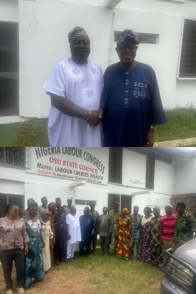 Sodo, Action Alliance (AA) Governorship Candidate Visits Veteran Labour Leaders, Seeks Their Counsel, Support