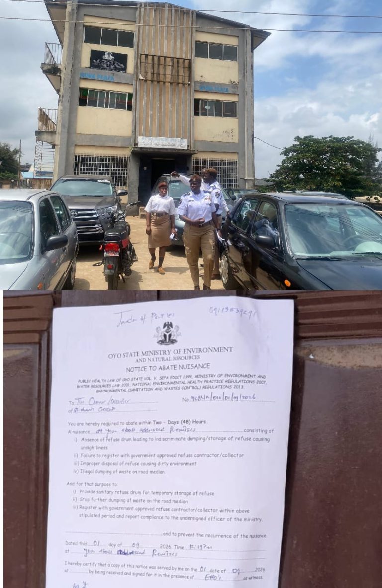 Oyo Govt Flags Off House-to-House Waste Bin Enforcement, Gives Defaulters 48-Hour Grace
