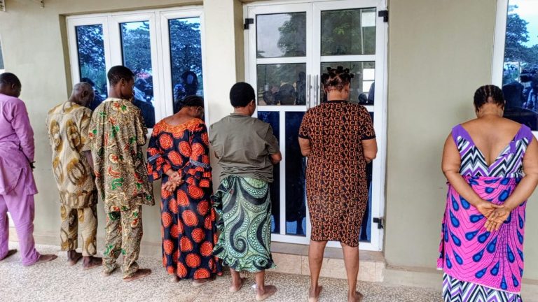 Oyo Police Rescue 17 Children, Arrest Seven Over Alleged Interstate Trafficking Ring as Six Die in Captivity