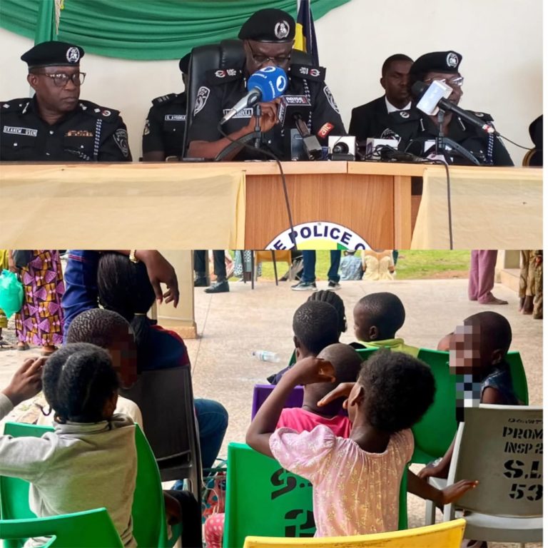 Oyo Police Ask Parents of Missing Children to Visit Eleyele as 17 Rescued Victims Await Identification