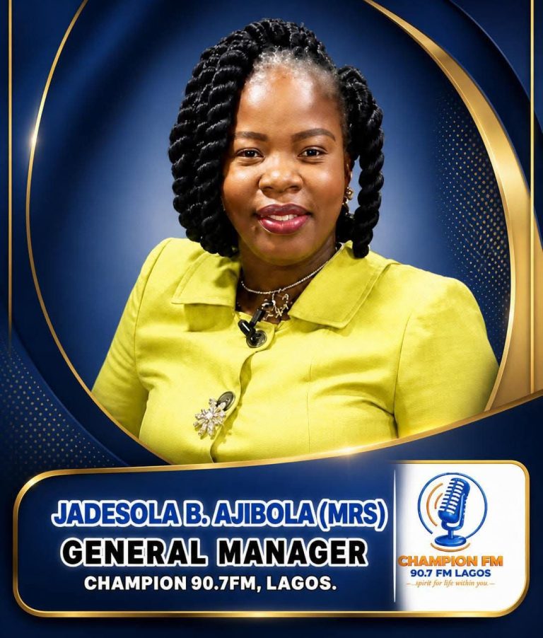 Oyo NUJ Congratulates Jadesola Ajibola on Appointment as GM, Champion 90.7 FM